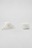 Effortless Claw Clip (2-Pack) - White Pearl