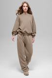 Accolade Crew Neck Pullover - Gravel