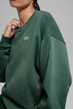 Accolade Crew Neck Pullover - Clover Green