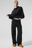 Accolade Straight Leg Sweatpant - Black