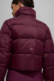 Gold Rush Puffer - Burgundy