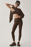 7/8 High-Waist Airlift Legging - Espresso