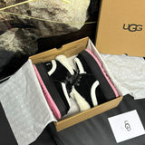 UGG Platform Noire & Rose