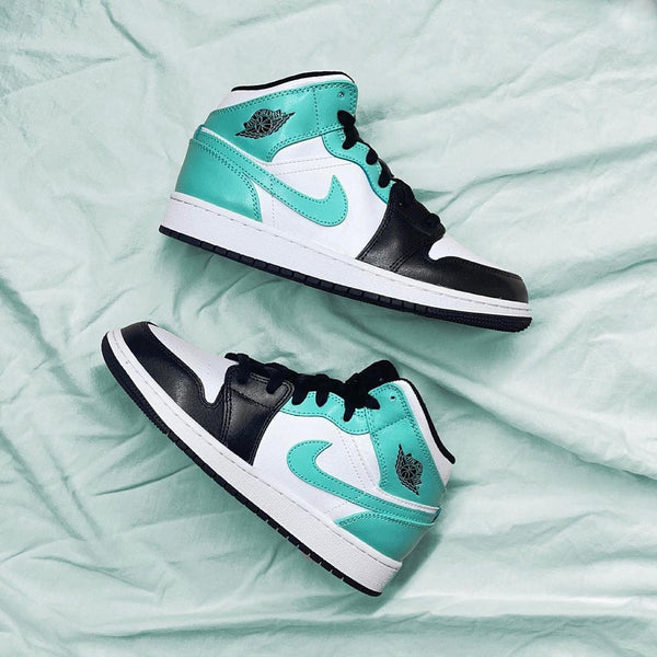 AIR JORDAN 1 MID ISLAND GREEN