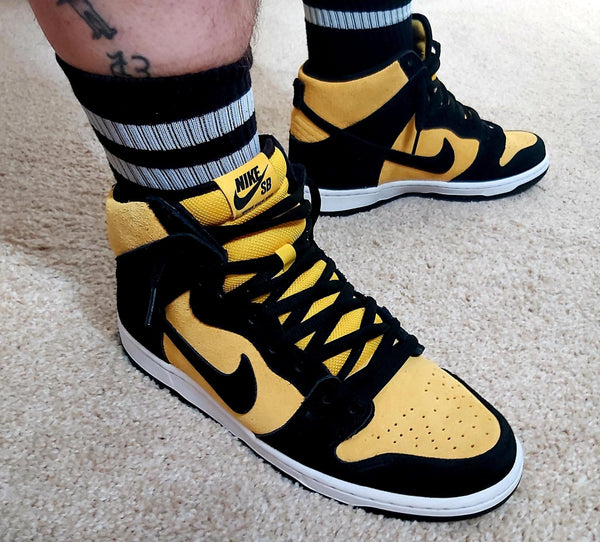 SB DUNK HIGH PRO MAIZE AND BLACK