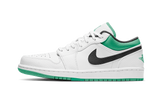 AIR JORDAN 1 LOW WHITE LUCKY GREEN BLACK