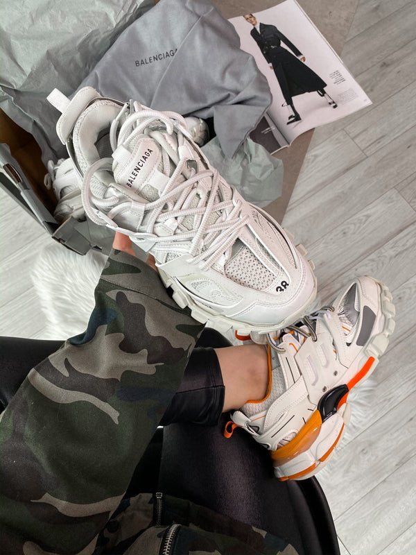 Sneakers - Track Blanc