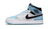 AIR JORDAN 1 MID SE ICE BLUE BLACK