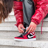 AIR JORDAN 1 MID GYM RED BLACK