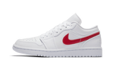 AIR JORDAN 1 LOW WHITE UNIVERSITY RED