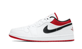 AIR JORDAN 1 LOW WHITE UNIVERSITY RED BLACK