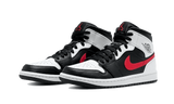 AIR JORDAN 1 MID BLACK CHILE RED WHITE