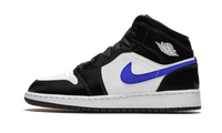 AIR JORDAN 1 MID BLACK RACER BLUE WHITE