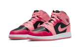 AIR JORDAN 1 MID CORAL CHALK PINK