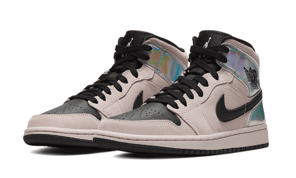 AIR JORDAN 1 MID DIRTY POWDER IRIDESCENT