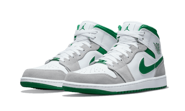 AIR JORDAN 1 MID GREY GREEN