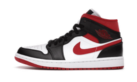 AIR JORDAN 1 MID GYM RED BLACK WHITE