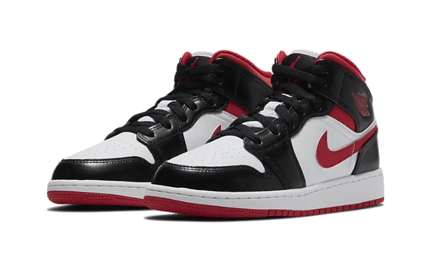 AIR JORDAN 1 MID GYM RED BLACK WHITE