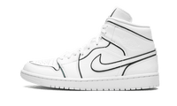 Air Jordan 1 Mid Iridescent Reflective White