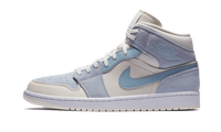 AIR JORDAN 1 MID MIXED TEXTURES BLUE