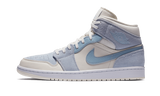 AIR JORDAN 1 MID MIXED TEXTURES BLUE