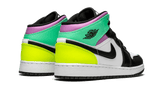 AIR JORDAN 1 MID PASTEL BLACK TOE