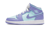 AIR JORDAN 1 MID PURPLE AQUA