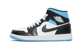 AIR JORDAN 1 MID ROYAL BLACK AND BLUE