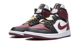 AIR JORDAN 1 MID SE BLACK DARK BEETROOT