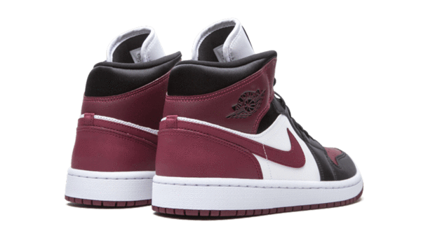 AIR JORDAN 1 MID SE BLACK DARK BEETROOT