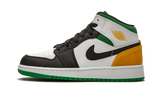 AIR JORDAN 1 MID SE WHITE LASER ORANGE LUCKY GREEN