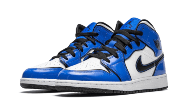 AIR JORDAN 1 MID SIGNAL BLUE