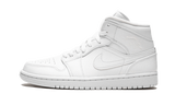 AIR JORDAN 1 MID TRIPLE WHITE