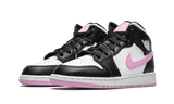 AIR JORDAN 1 MID WHITE BLACK LIGHT ARCTIC PINK