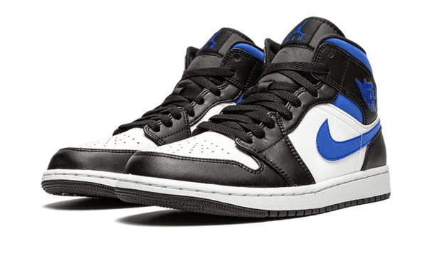 AIR JORDAN 1 MID WHITE BLACK ROYAL