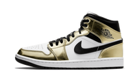 AIR JORDAN 1 MID WHITE METALLIC GOLD