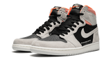 AIR JORDAN 1 RETRO HIGH NEUTRAL GRAY HYPER CRIMSON