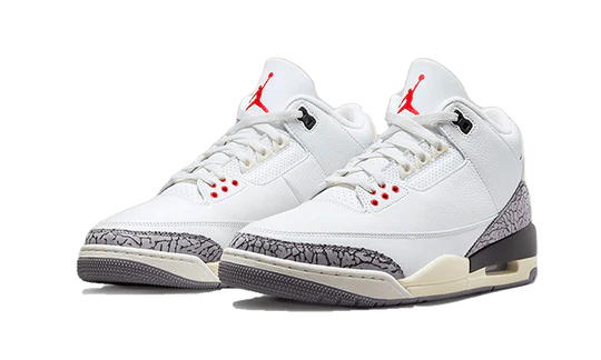 AIR JORDAN 3 RETRO WHITE CEMENT REIMAGINED