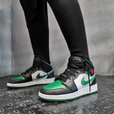 AIR JORDAN 1 MID PINE GREEN