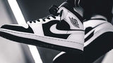 AIR JORDAN 1 Mid WHITE BLACK