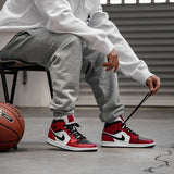 AIR JORDAN 1 MID CHICAGO BLACK TOE