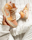 AIR JORDAN 1 MID APRICOT ORANGE