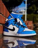 AIR JORDAN 1 MID SIGNAL BLUE