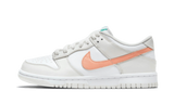 DUNK LOW WHITE BONE PEACH AQUA